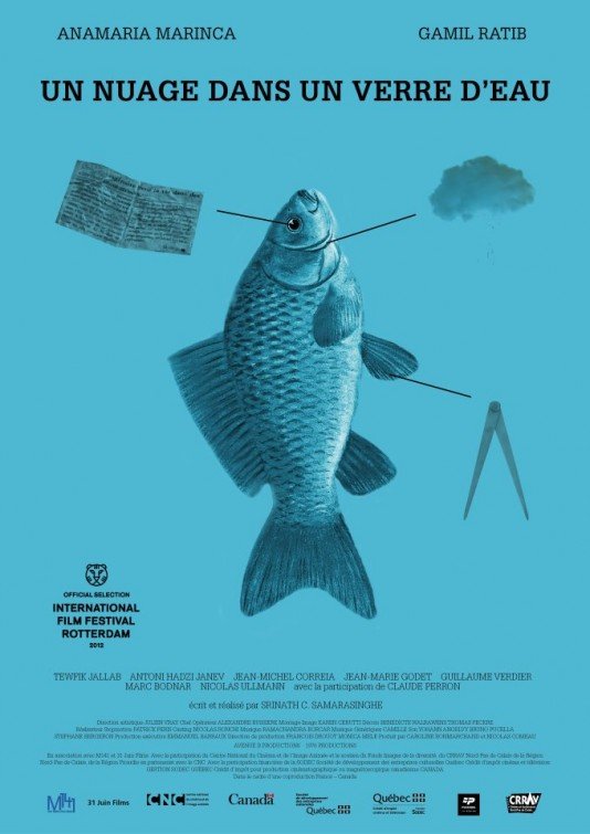 L'affiche du film Un Nuage dans un verre d'eau