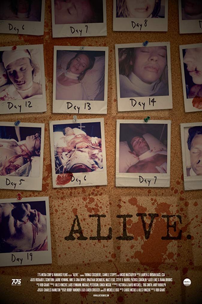 L'affiche du film Alive