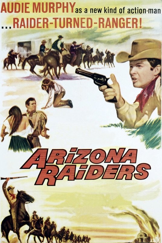 L'affiche du film Arizona Raiders