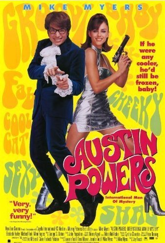 L'affiche du film Austin Powers: International Man of Mystery