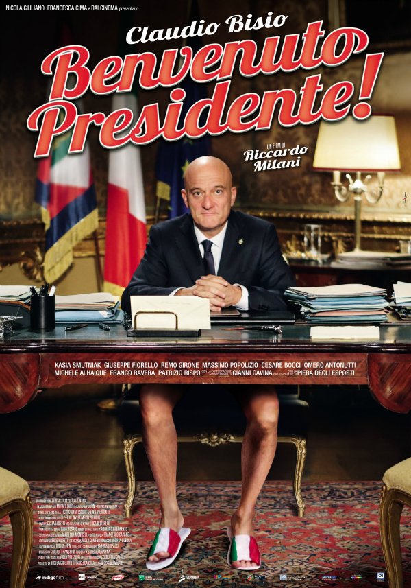 L'affiche originale du film Benvenuto Presidente! en italien