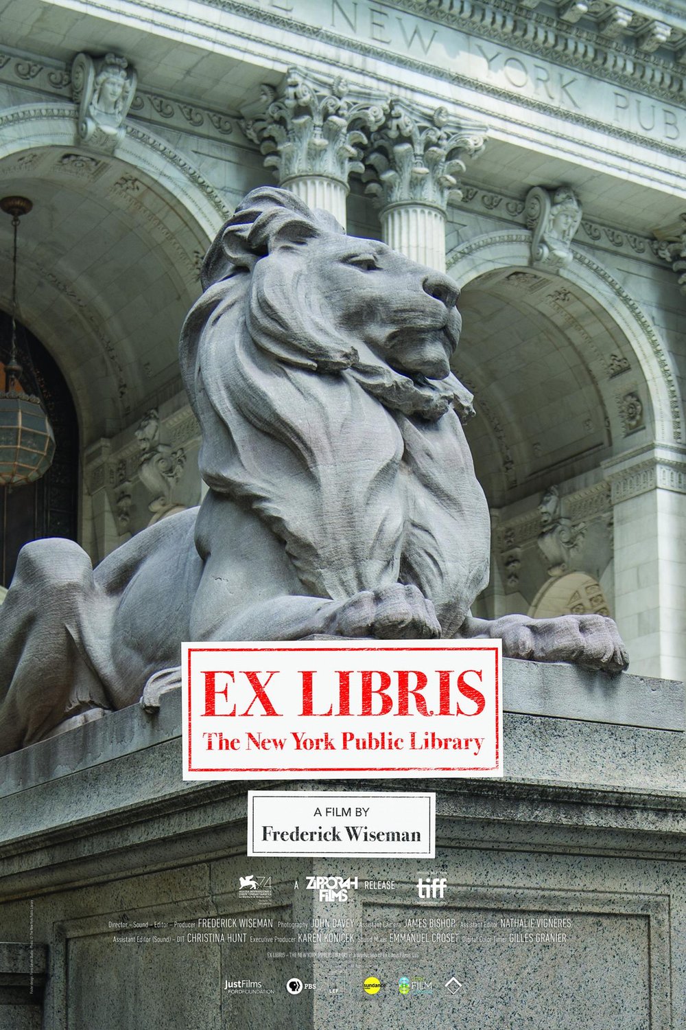 L'affiche du film Ex Libris: New York Public Library