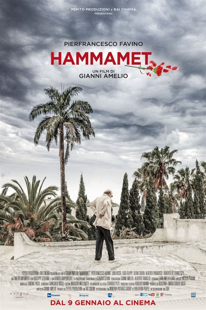 L'affiche du film Hammamet