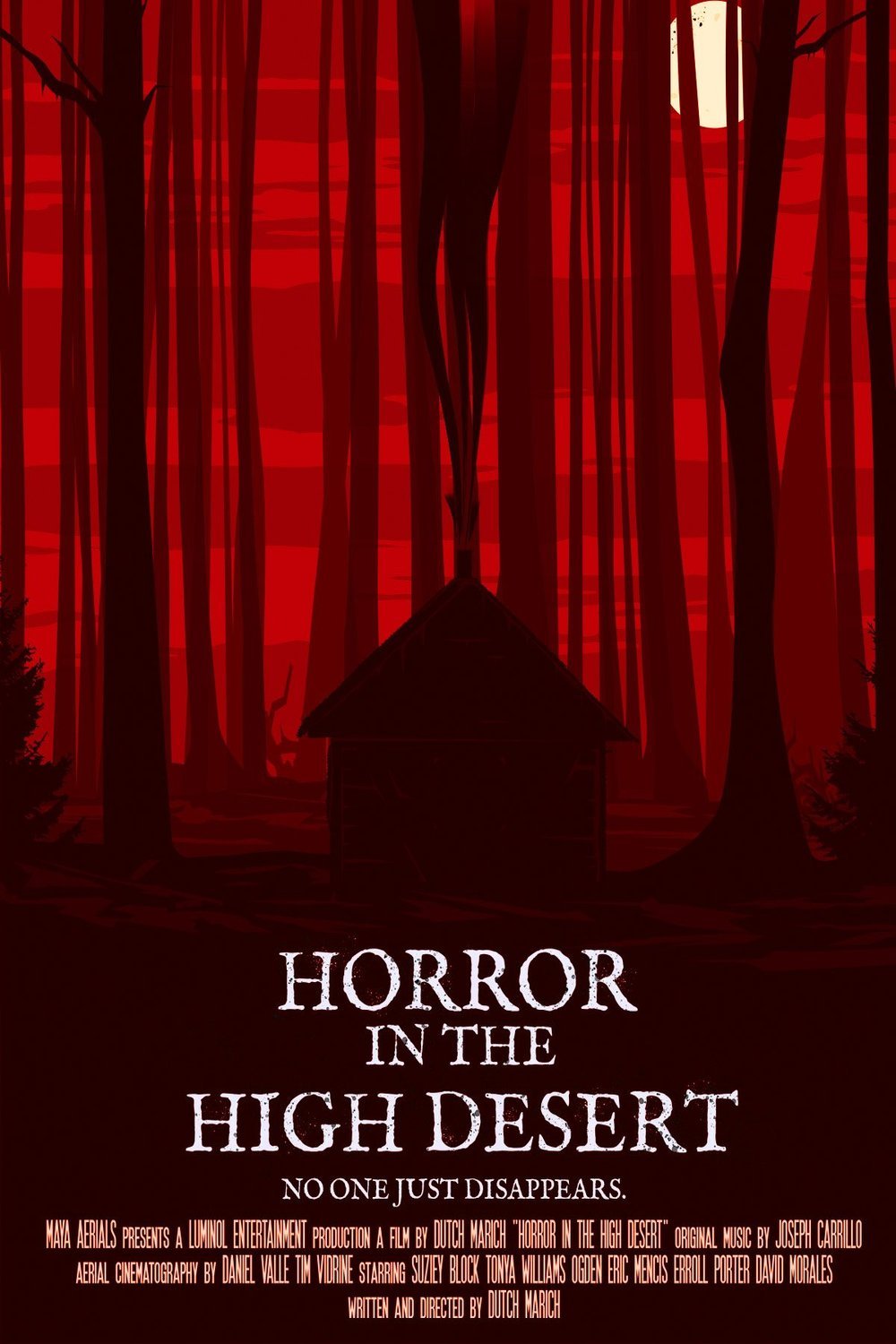 L'affiche du film Horror in the High Desert