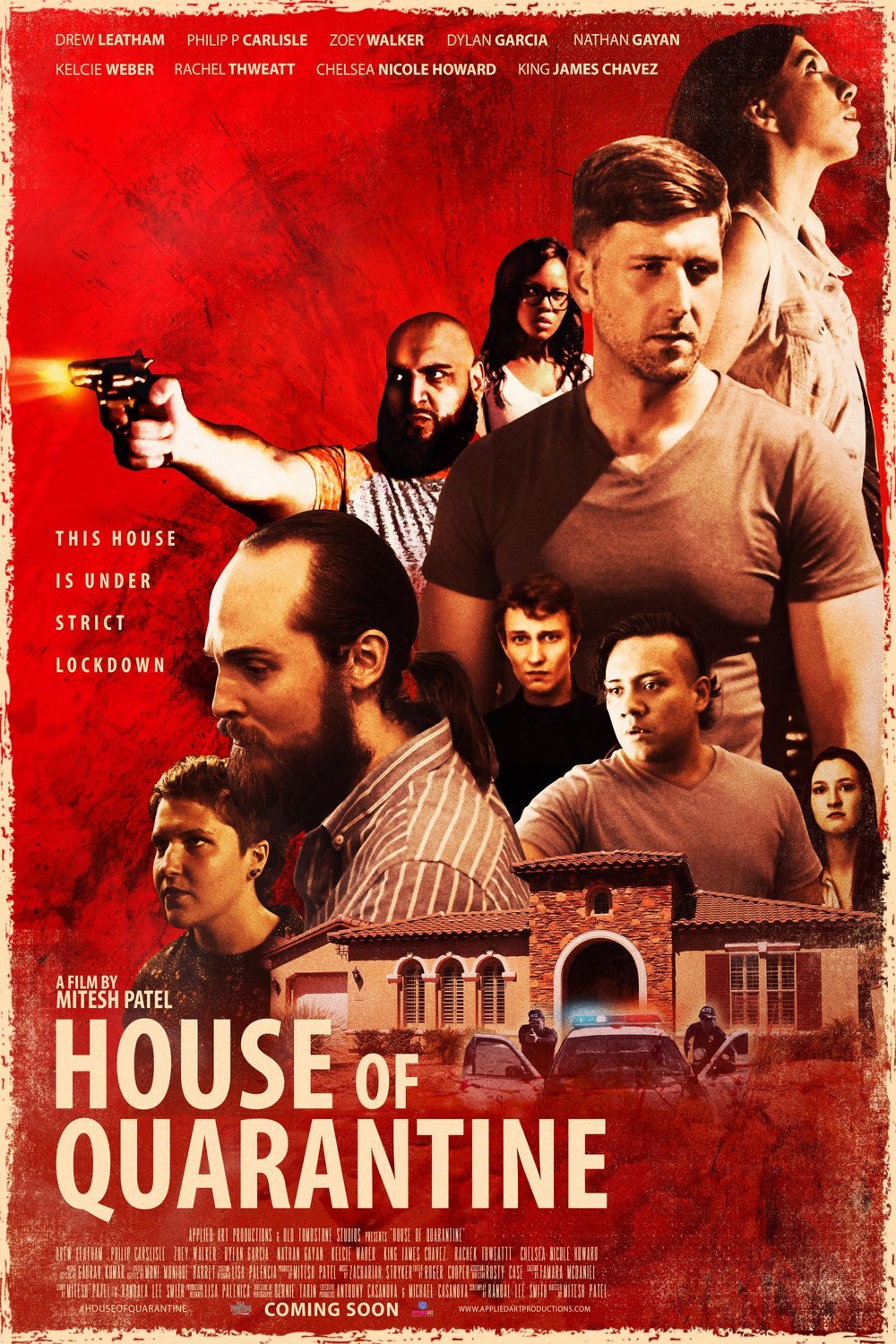 L'affiche du film House of Quarantine