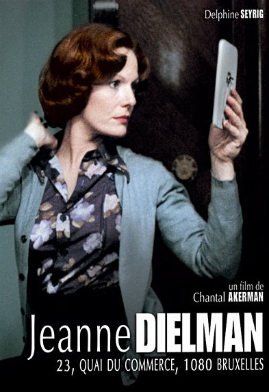 L'affiche du film Jeanne Dielman, 23 Quai du Commerce, 1080 Bruxelles