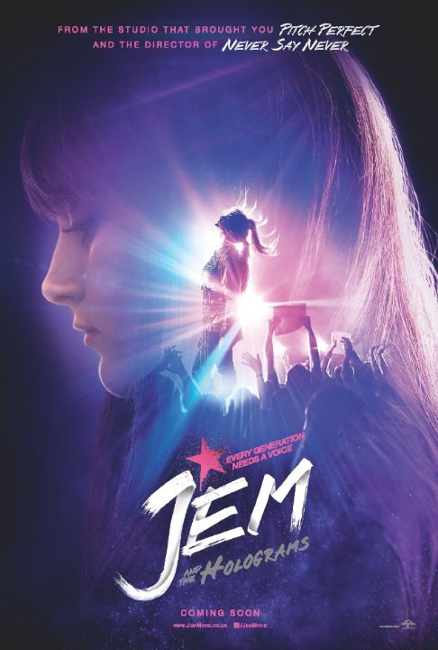 L'affiche du film Jem and the Holograms