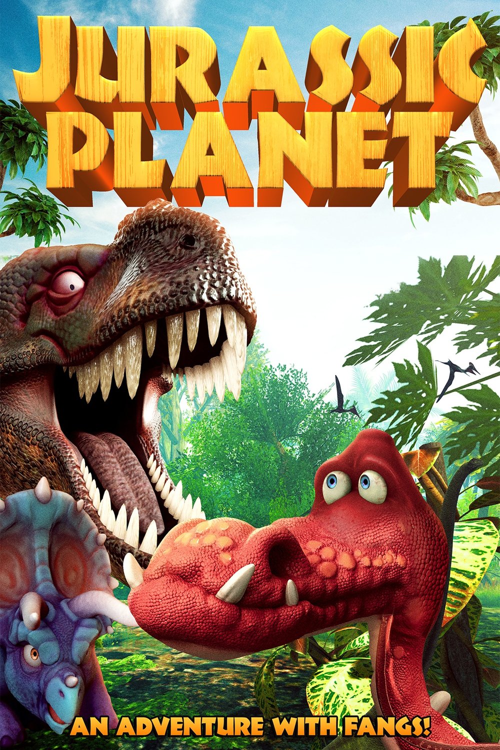 L'affiche du film Jurassic Planet