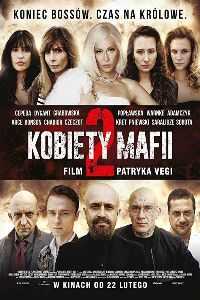Polish poster of the movie Kobiety mafii 2