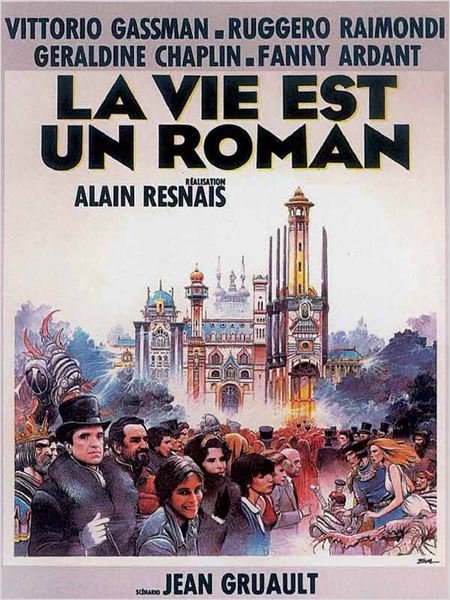 L'affiche du film La Vie est un roman