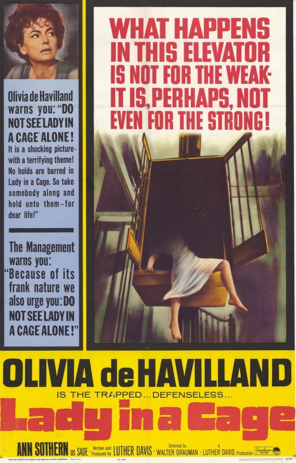 L'affiche du film Lady in a Cage