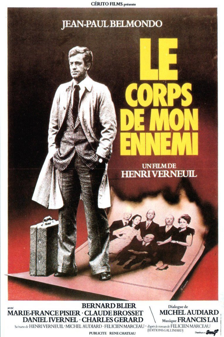 L'affiche du film Le corps de mon ennemi