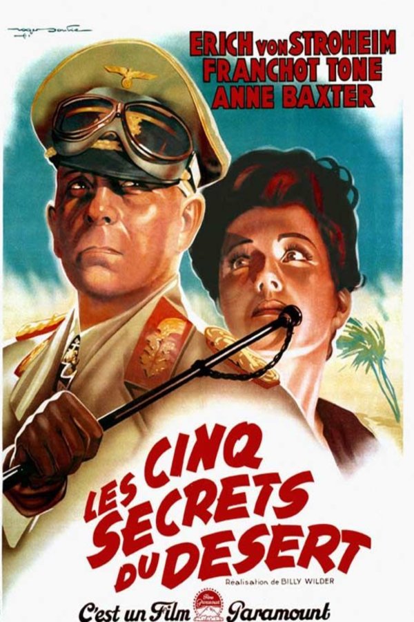 L'affiche du film Les Cinq secrets du désert