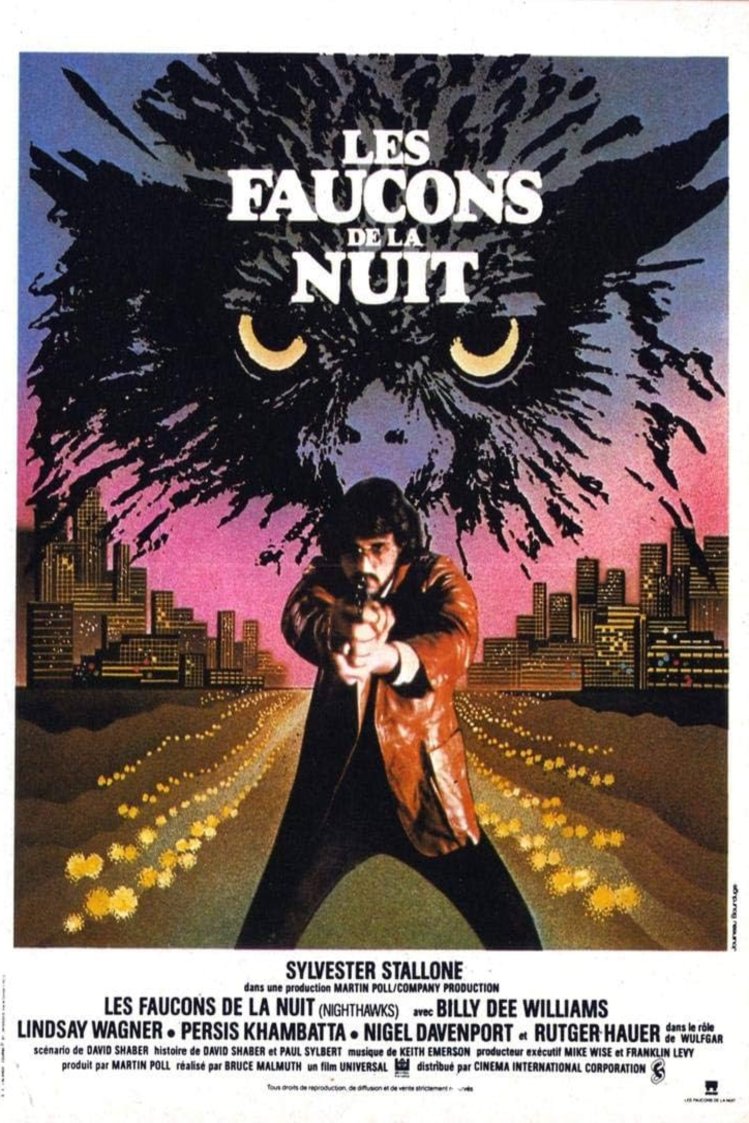 L'affiche du film Les Faucons de la nuit