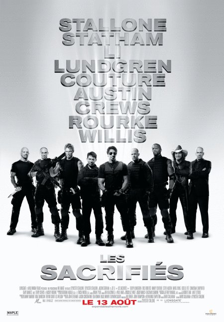 L'affiche du film Les Sacrifiés