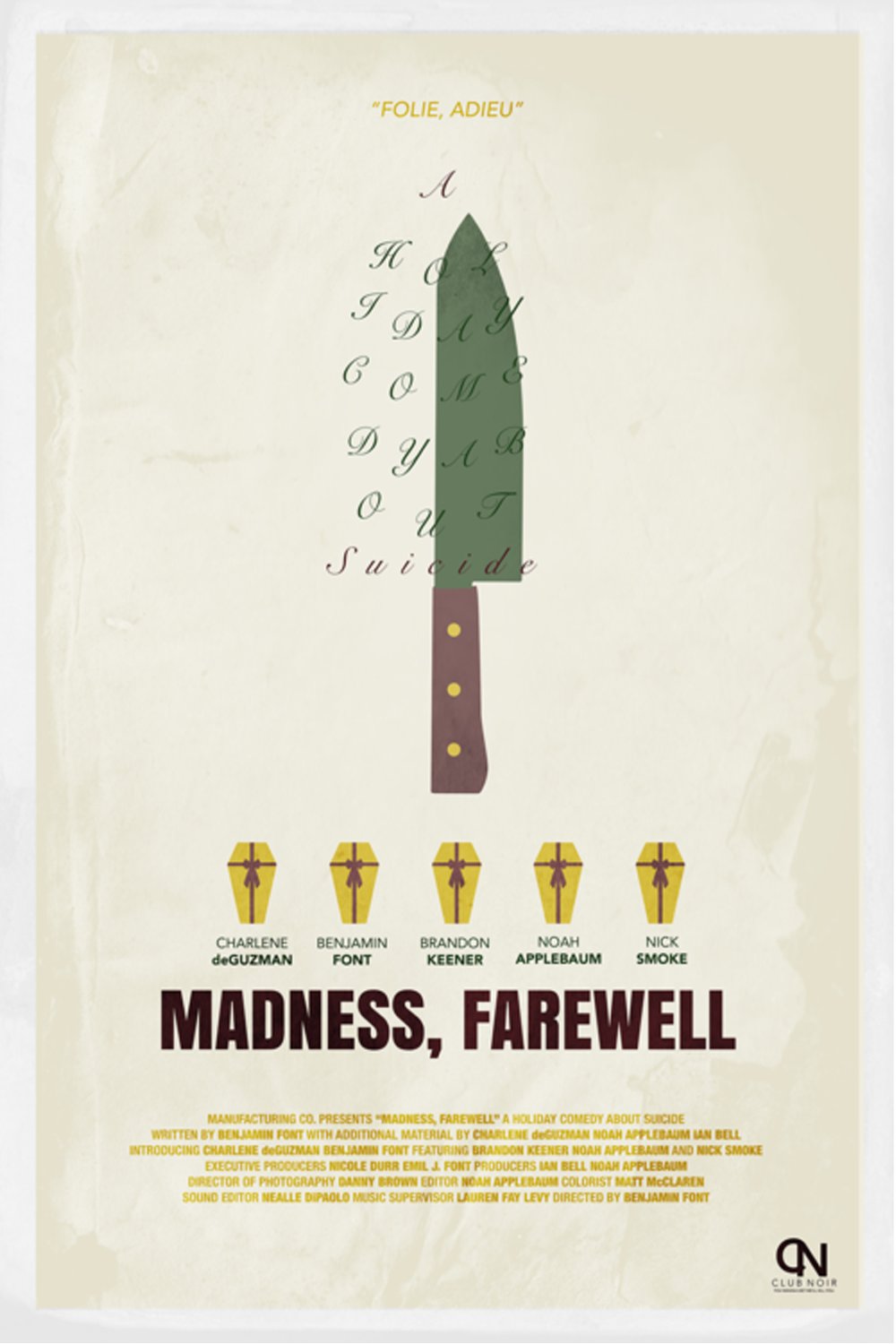 Poster of the movie Madness, Farewell