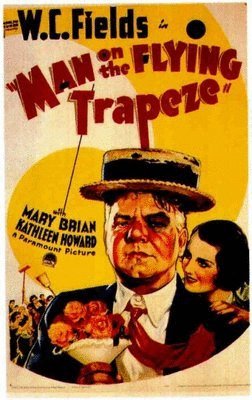 L'affiche du film Man on the Flying Trapeze