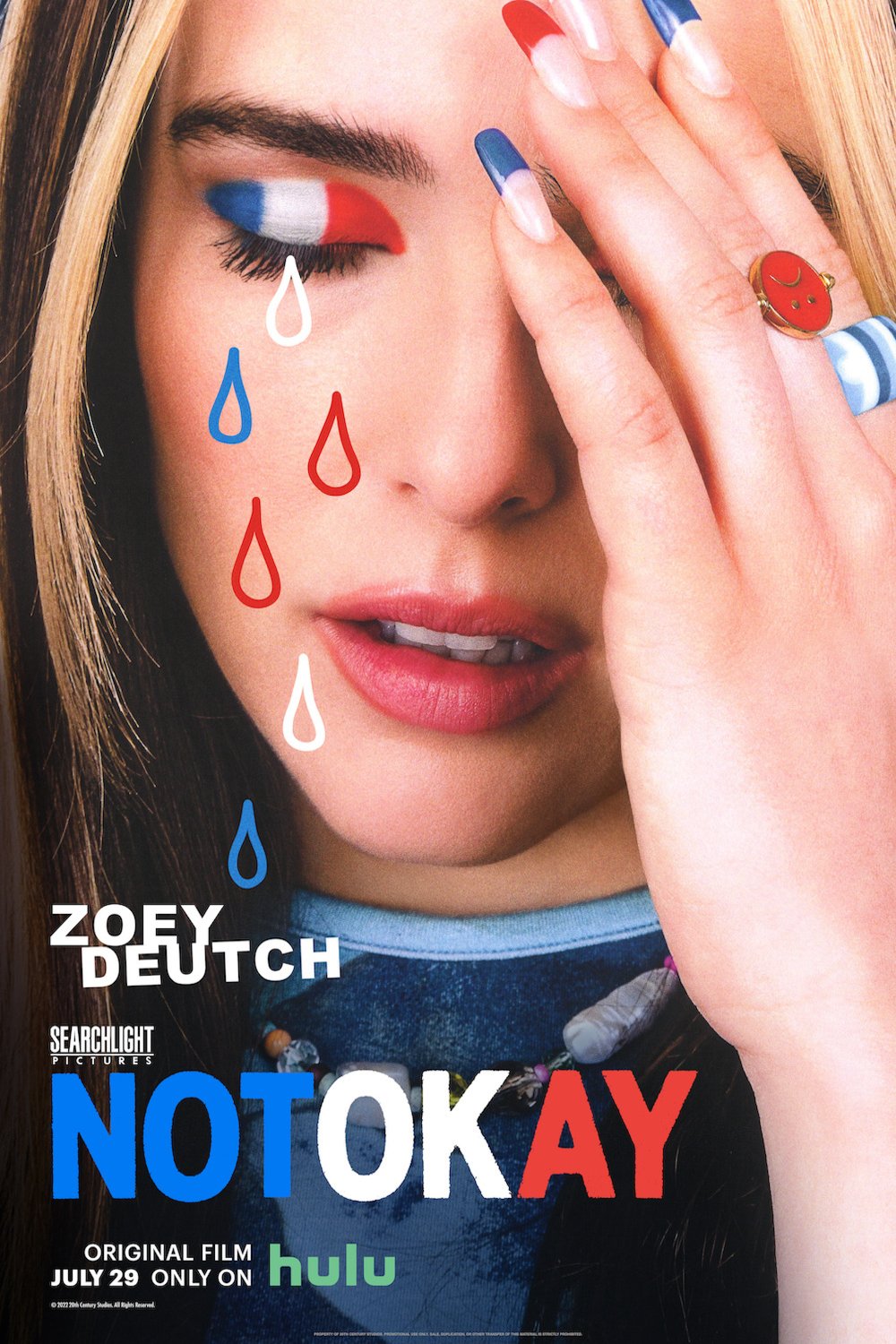 L'affiche du film Not Okay