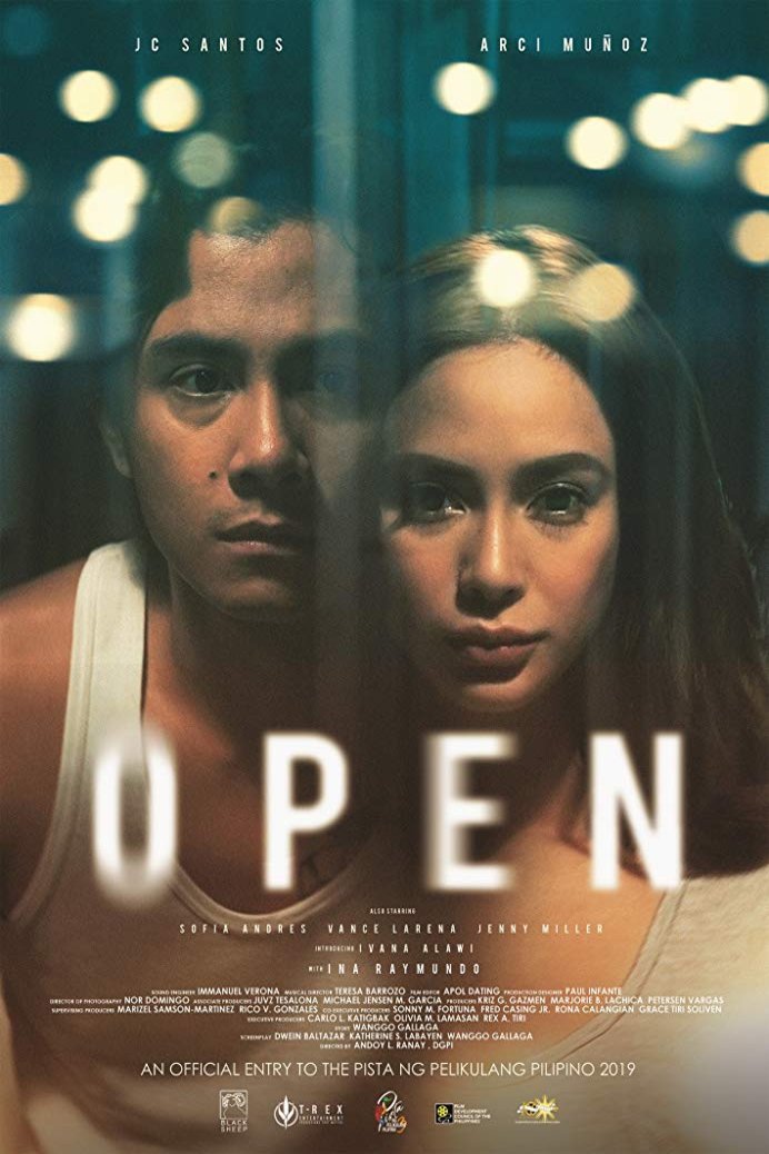 Tagalog poster of the movie Open