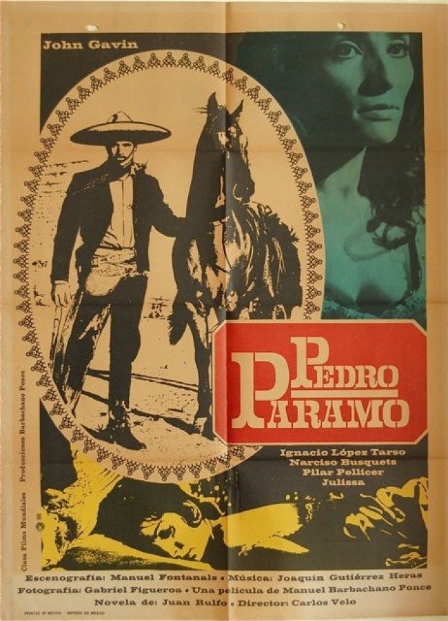 L'affiche originale du film Pedro Páramo en espagnol