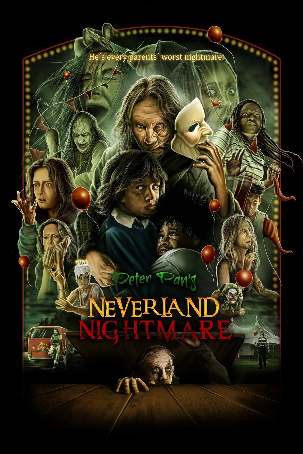 L'affiche du film Peter Pan's Neverland Nightmare [2025]