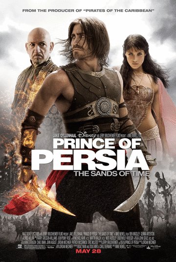 L'affiche du film Prince of Persia: The Sands of Time