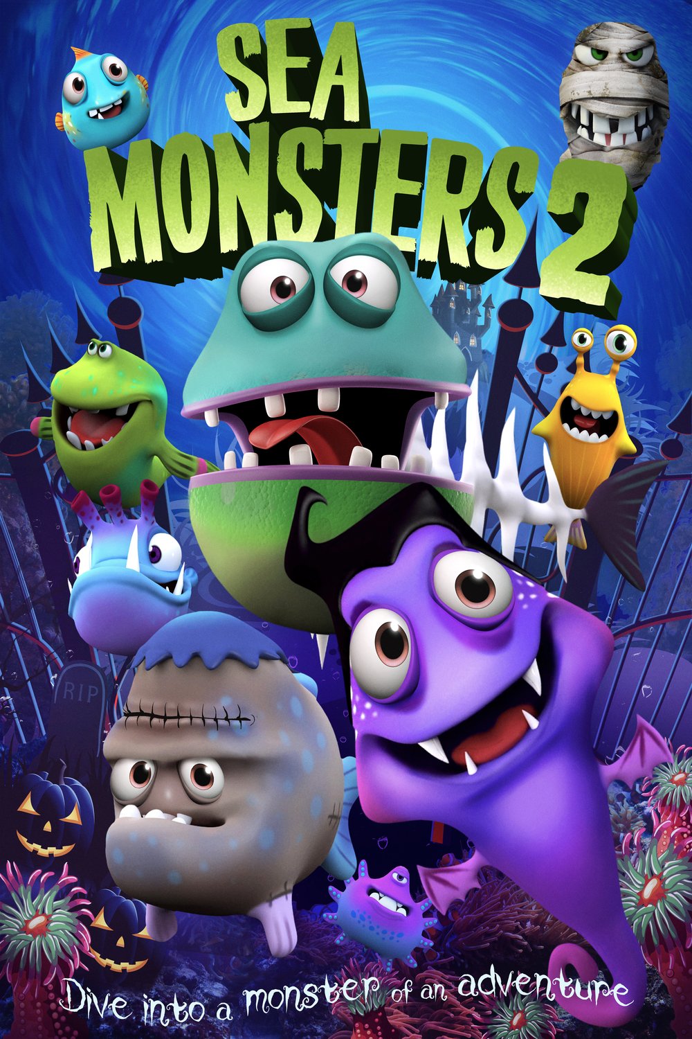 L'affiche du film Sea Monsters 2