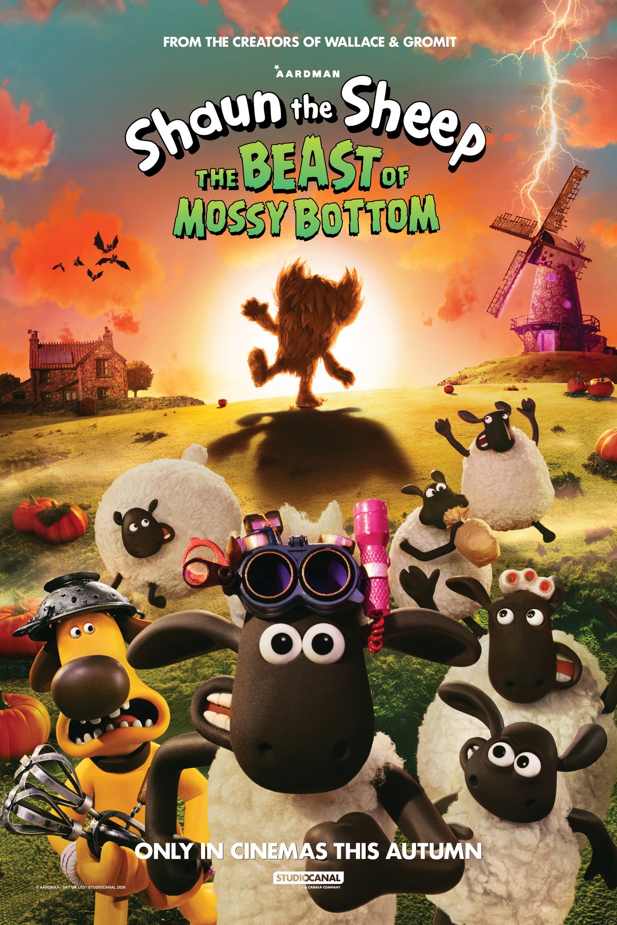 Poster of the movie Shaun the Sheep: The Beast of Mossy Bottom
