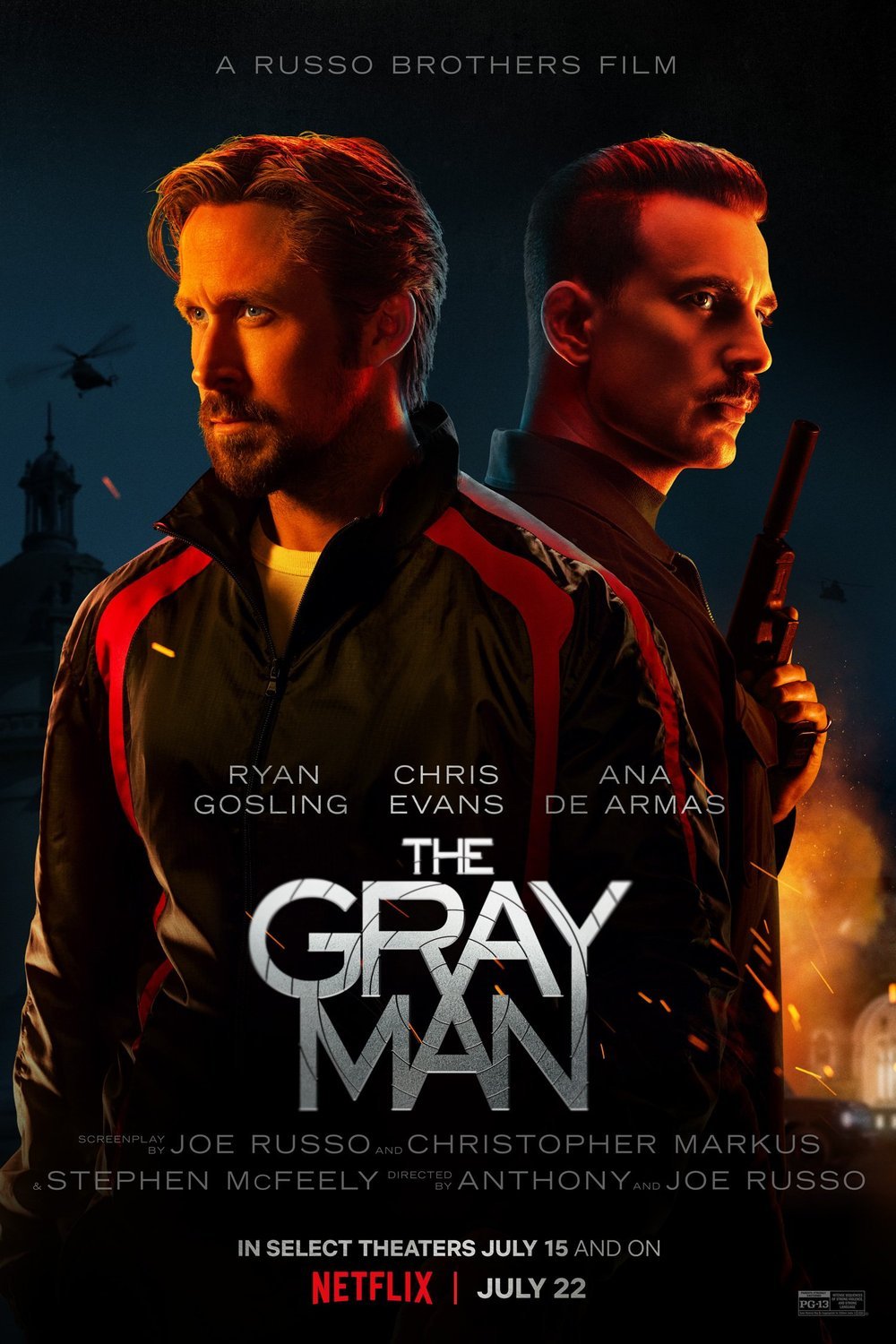 L'affiche du film The Gray Man