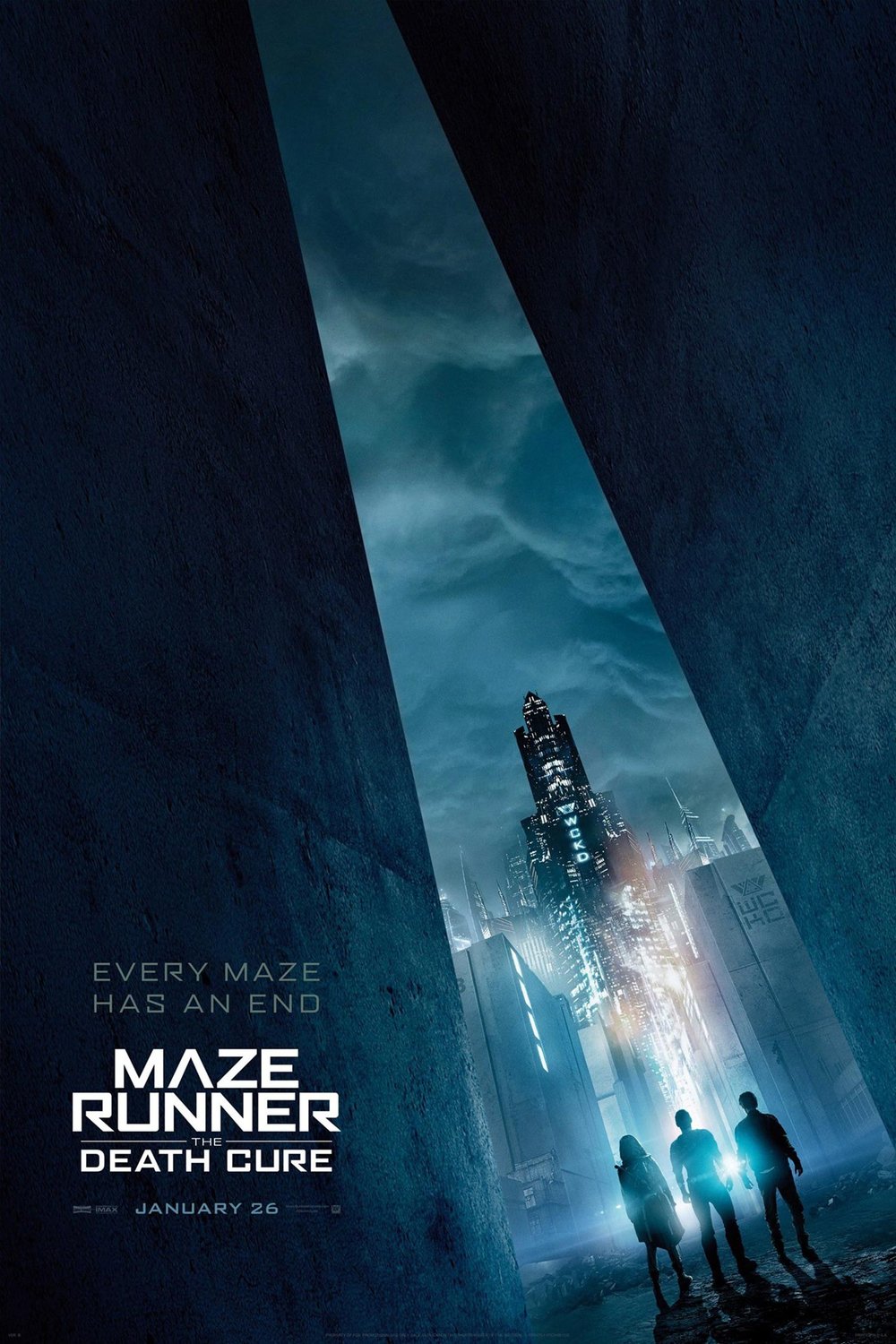 L'affiche du film The Maze Runner: The Death Cure