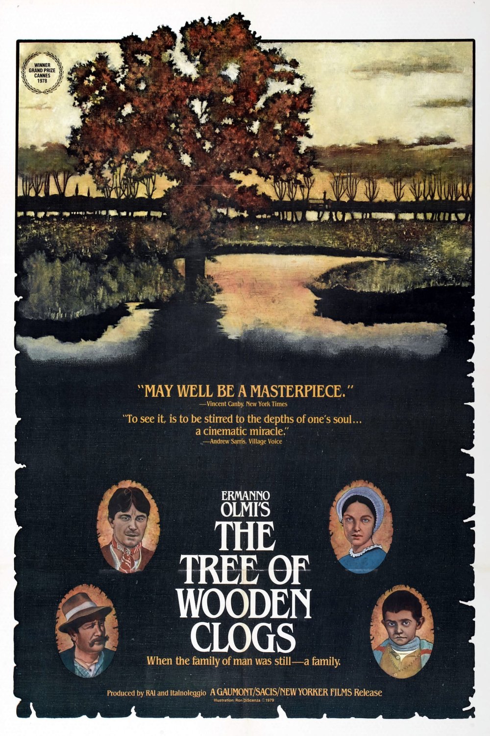 L'affiche du film The Tree of Wooden Clogs [1978]
