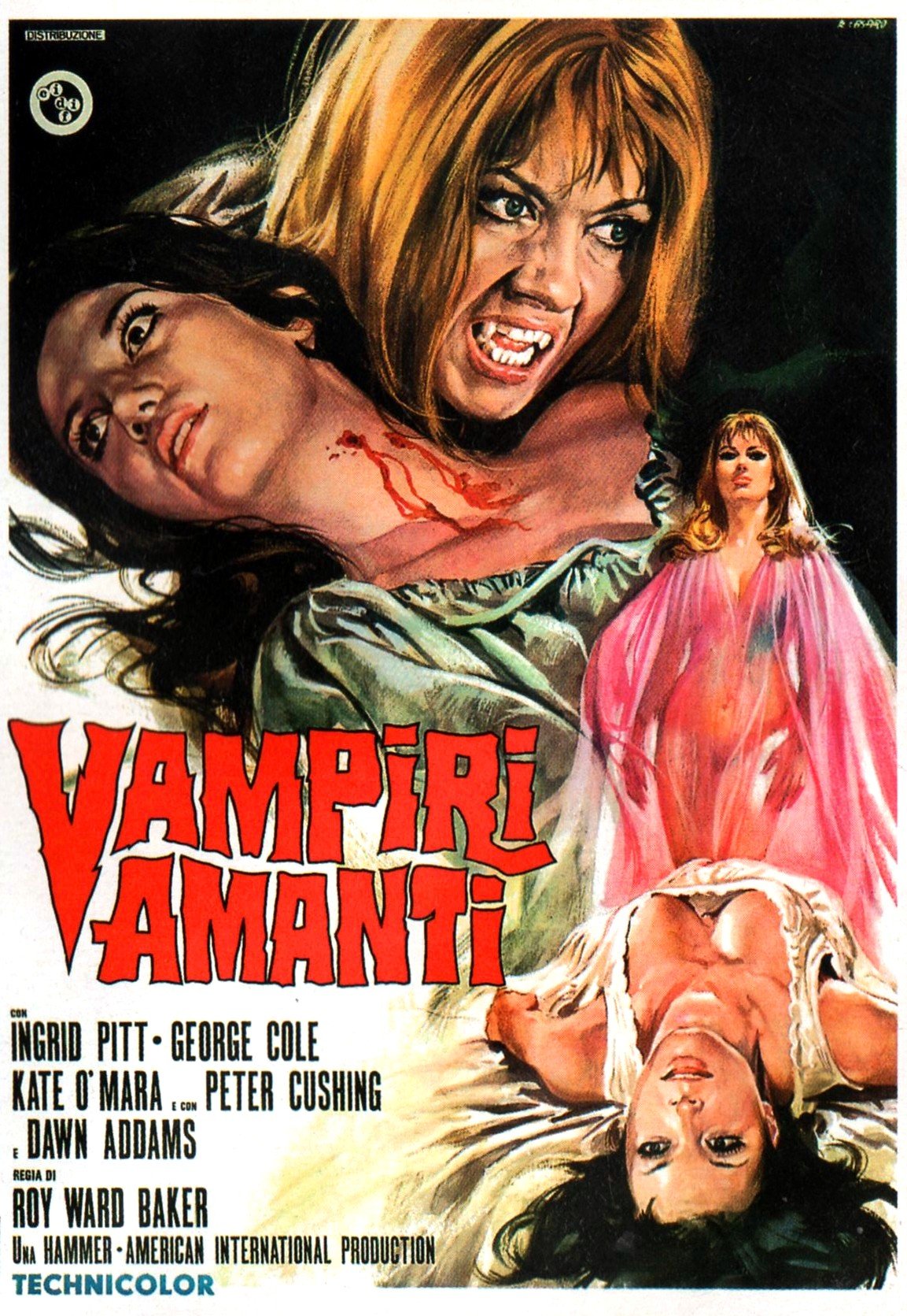 L'affiche du film The Vampire Lovers