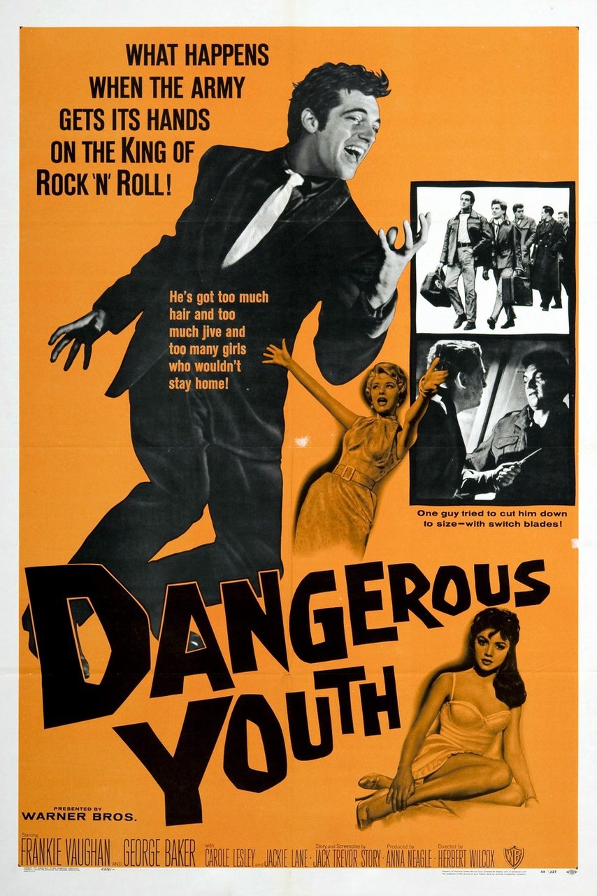 L'affiche du film These Dangerous Years