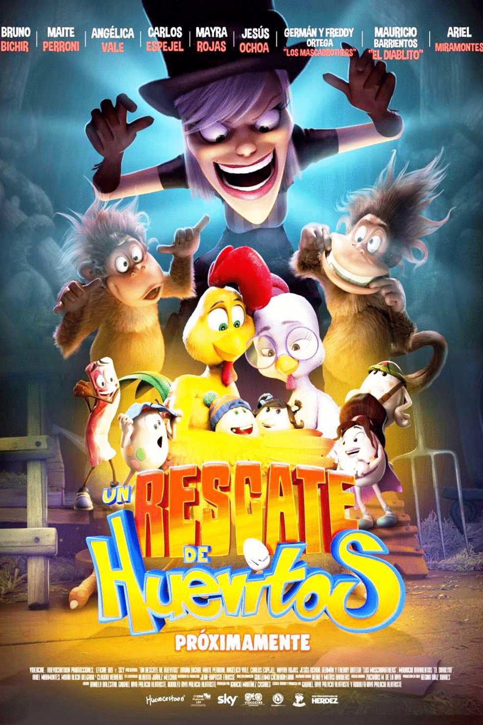 L'affiche du film À la rescousse des Petits Oeufs [2021]