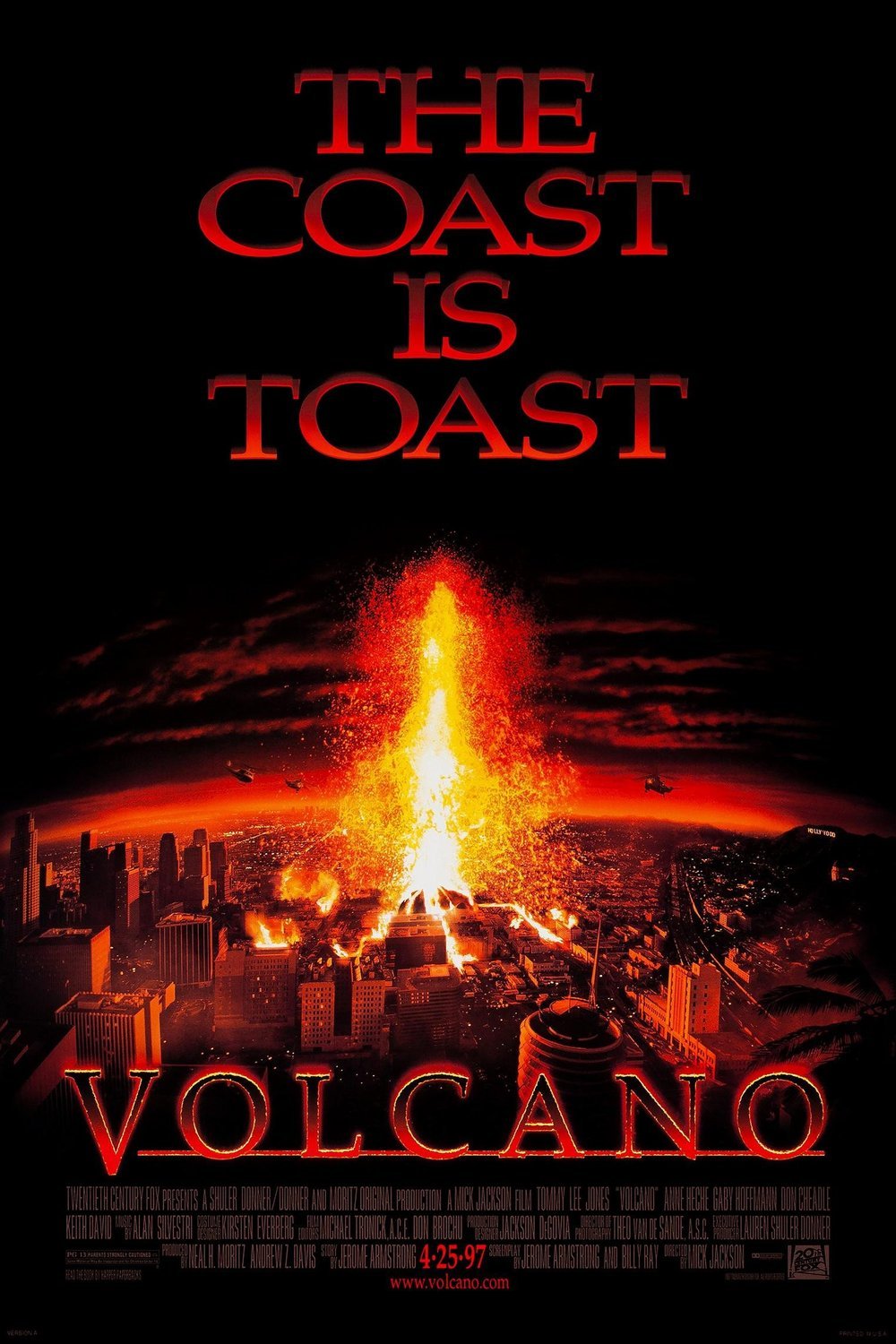 Poster of the movie Volcano [1997]