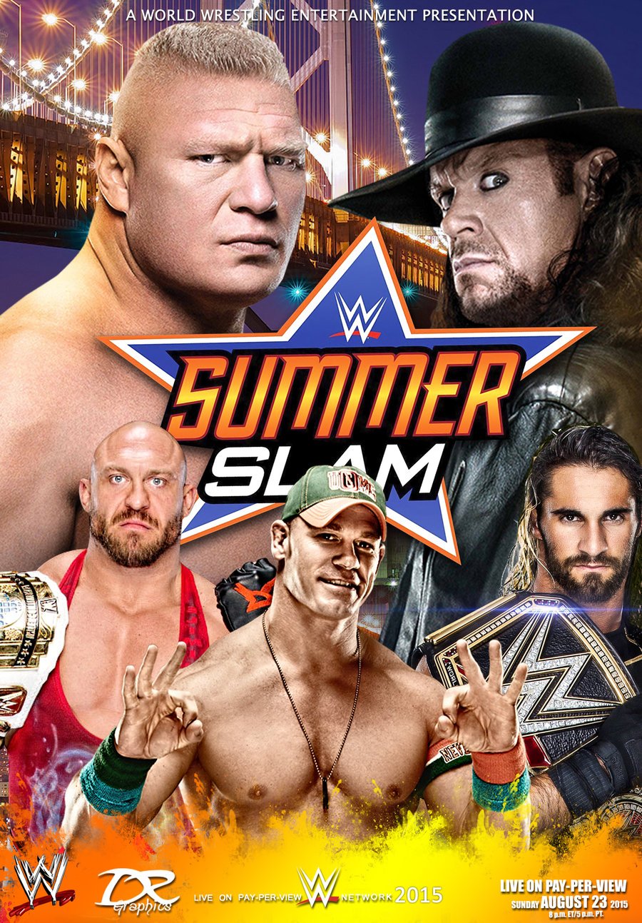 L'affiche du film WWE Summerslam