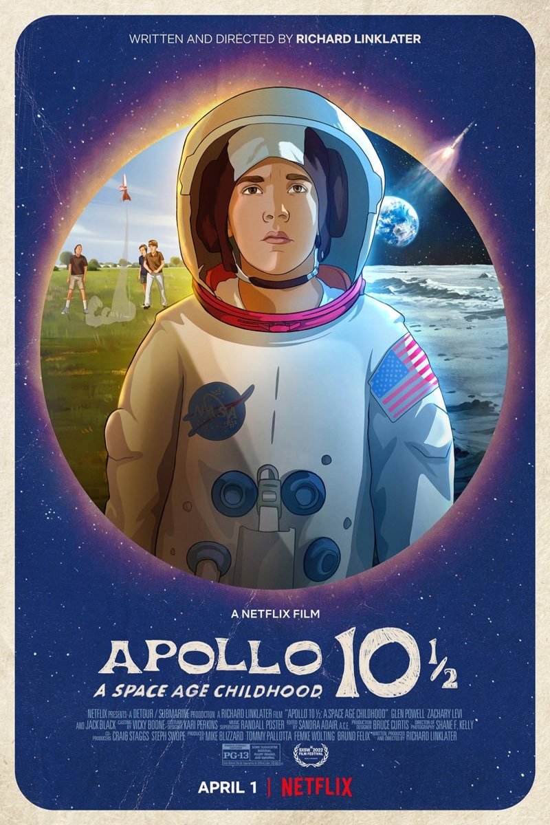 L'affiche du film Apollo 10 1/2: A Space Age Childhood