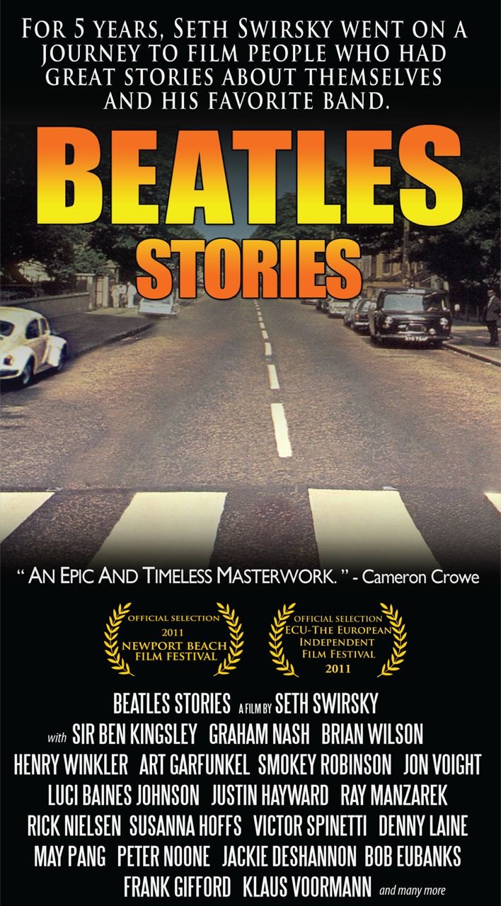 L'affiche du film Beatles Stories