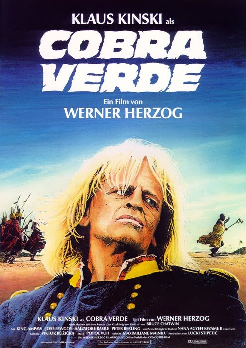 German poster of the movie Cobra Verde