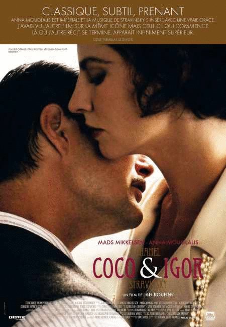 L'affiche du film Coco Chanel & Igor Stravinsky