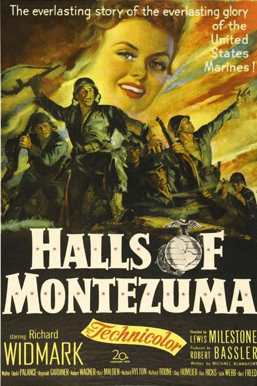 L'affiche du film Halls of Montezuma