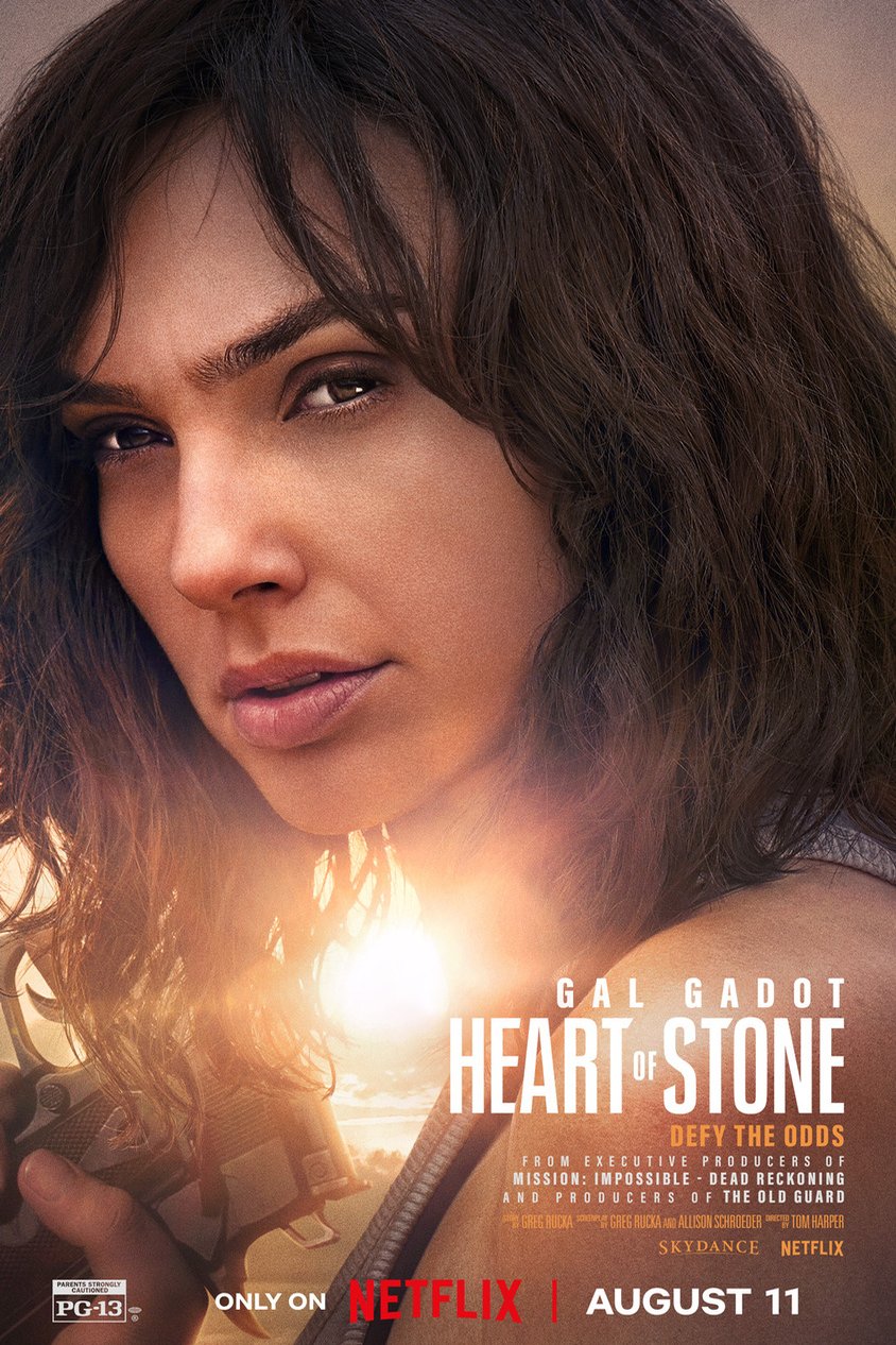 L'affiche du film Heart of Stone