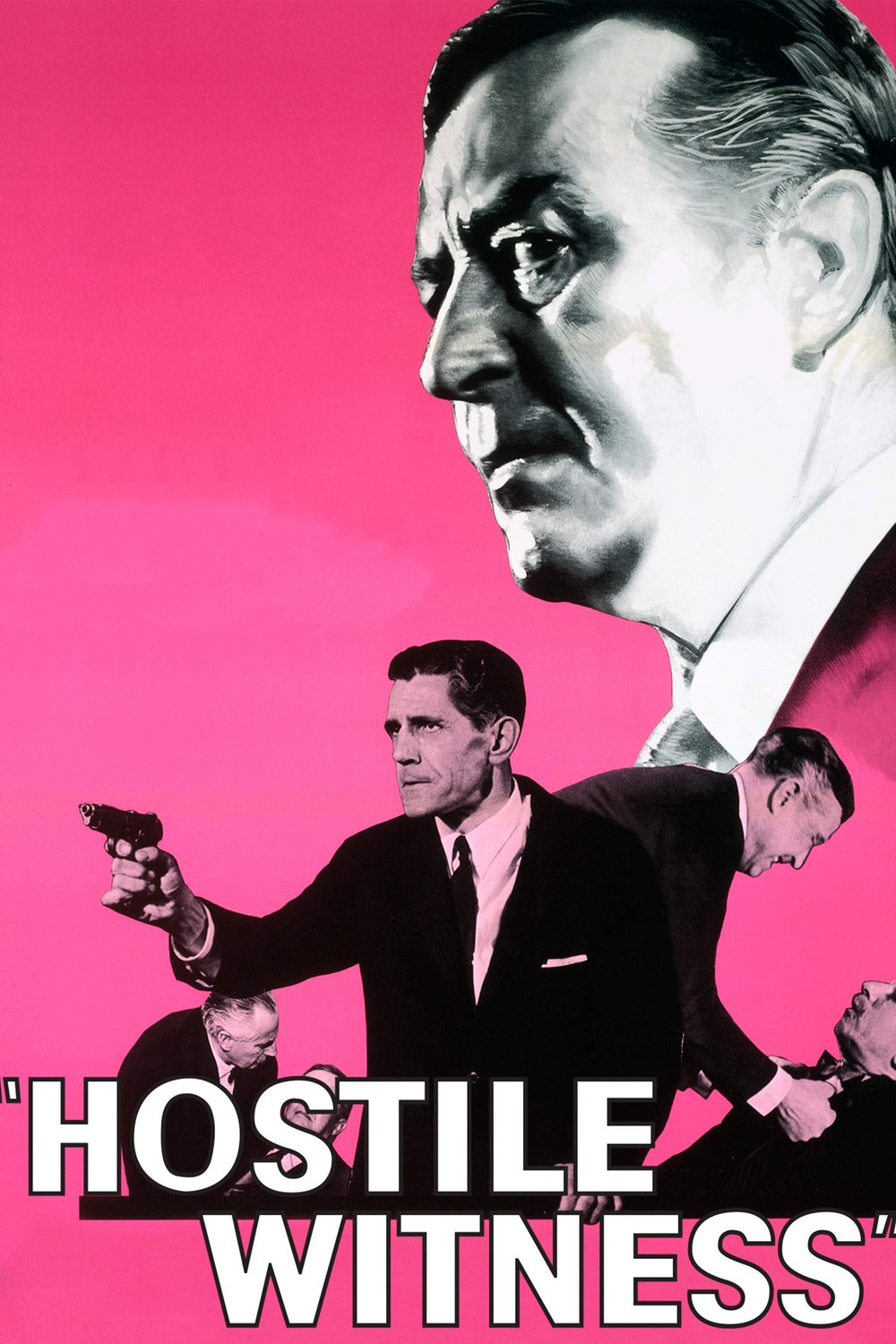 L'affiche du film Hostile Witness