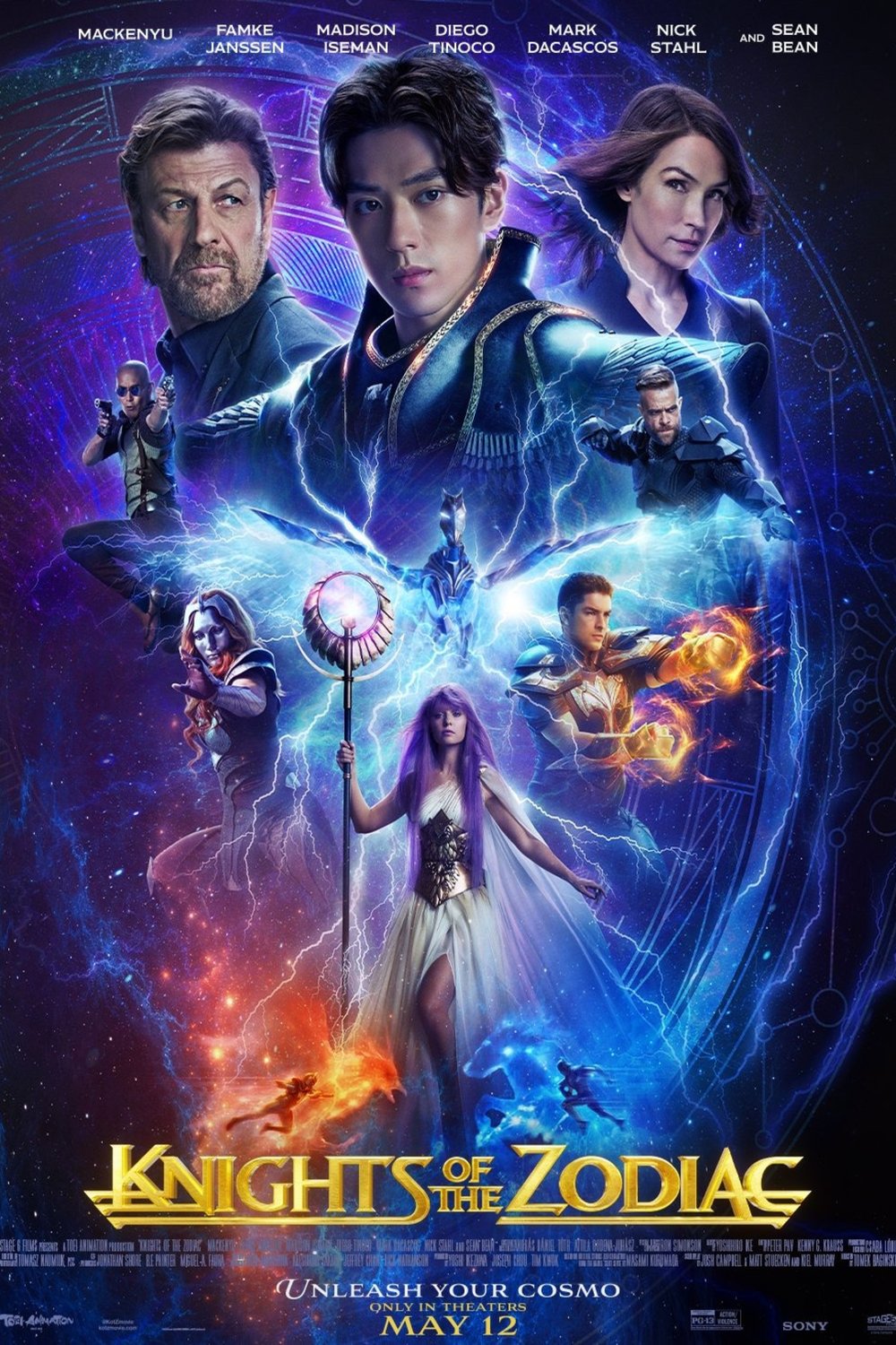L'affiche du film Knights of the Zodiac
