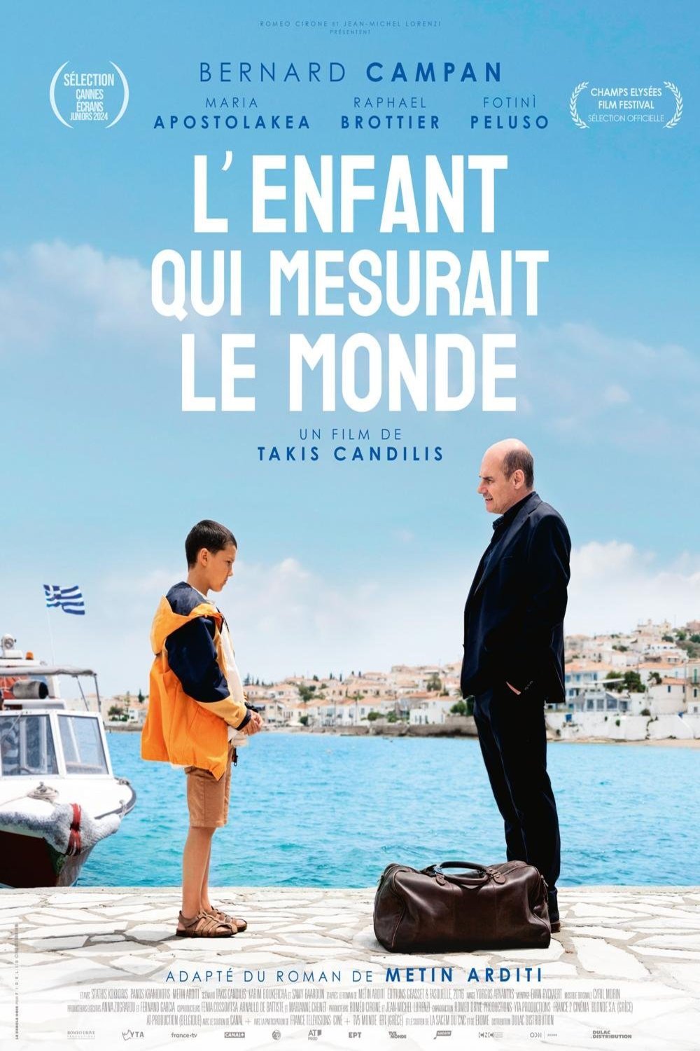 L'affiche du film L'enfant qui mesurait le monde