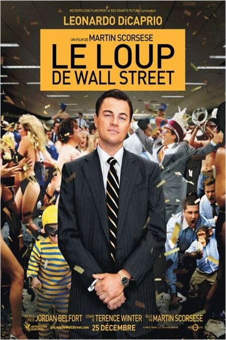 L'affiche du film Le loup de Wall Street