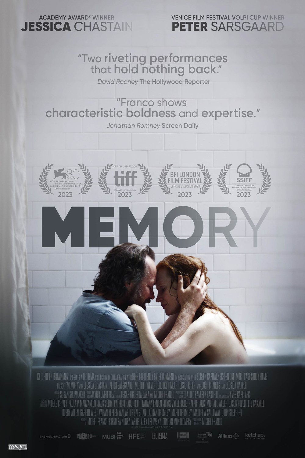 L'affiche du film Memory [2023]