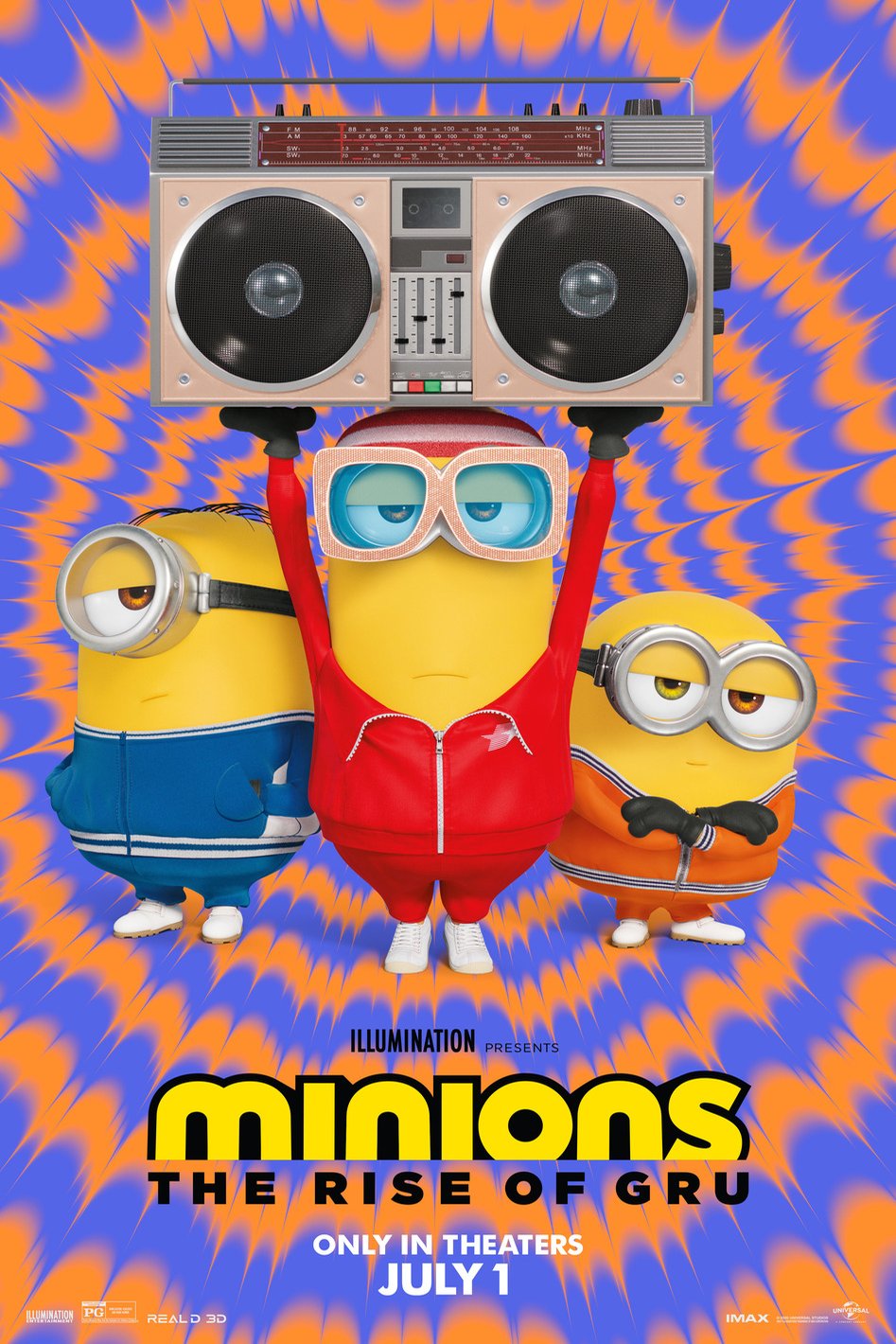 Poster of the movie Minions: The Rise of Gru
