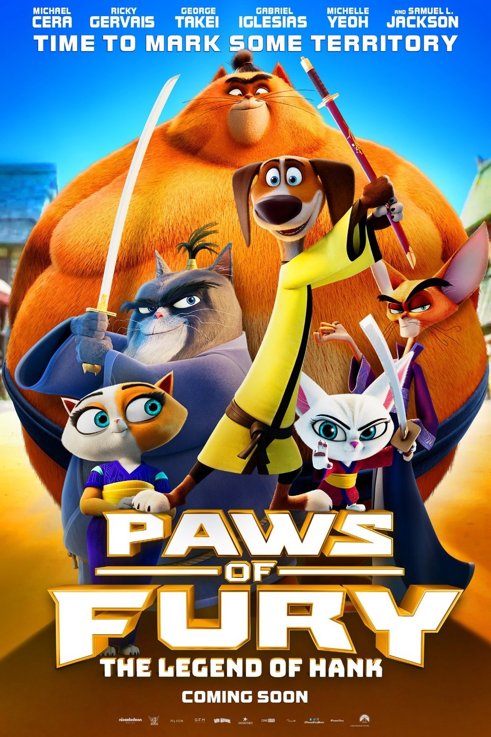 L'affiche du film Paws of Fury: The Legend of Hank