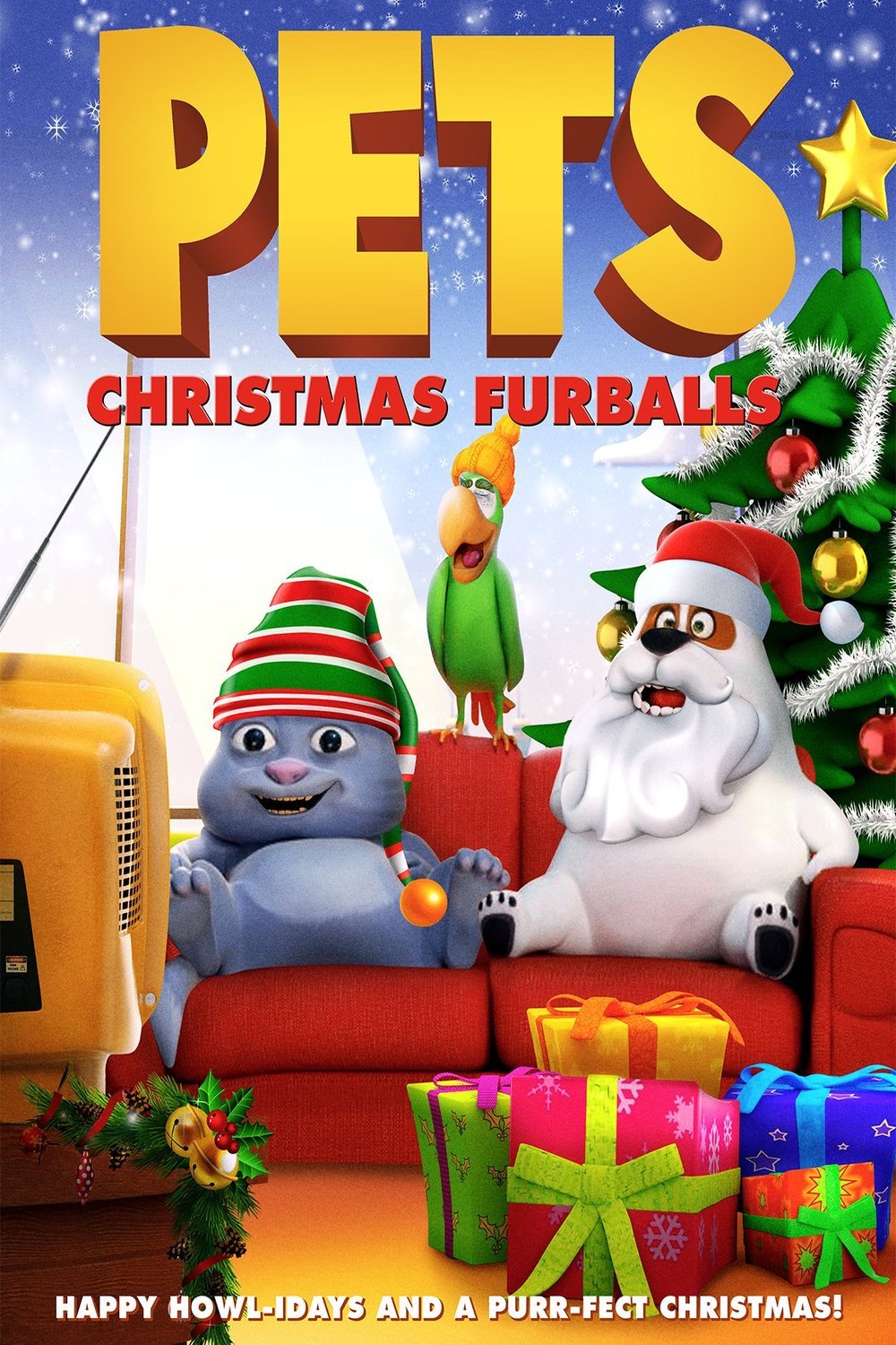 L'affiche du film Pets: Christmas Furballs